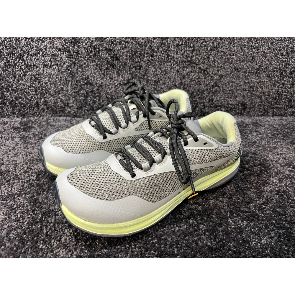 Women's Athletic Shoes in Gray and Yellow